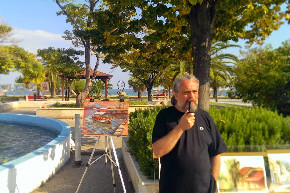 пленэр художников в Греции